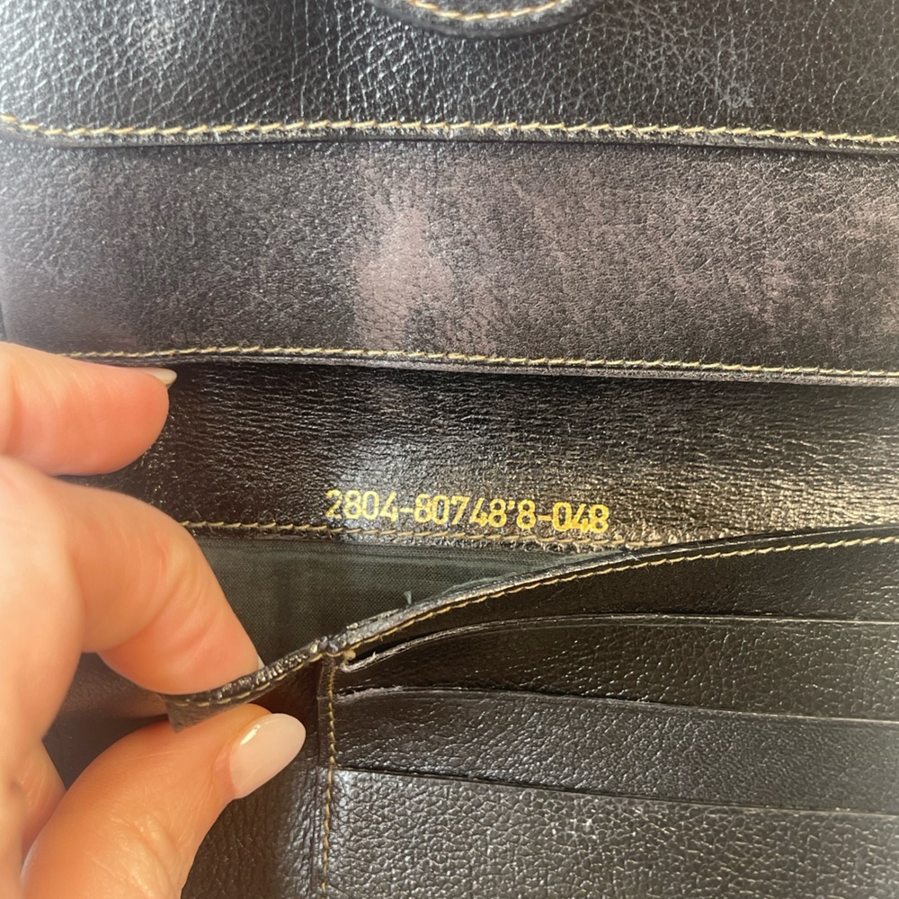 Fendi Black and Tan Wallet - Picture 3 of 9